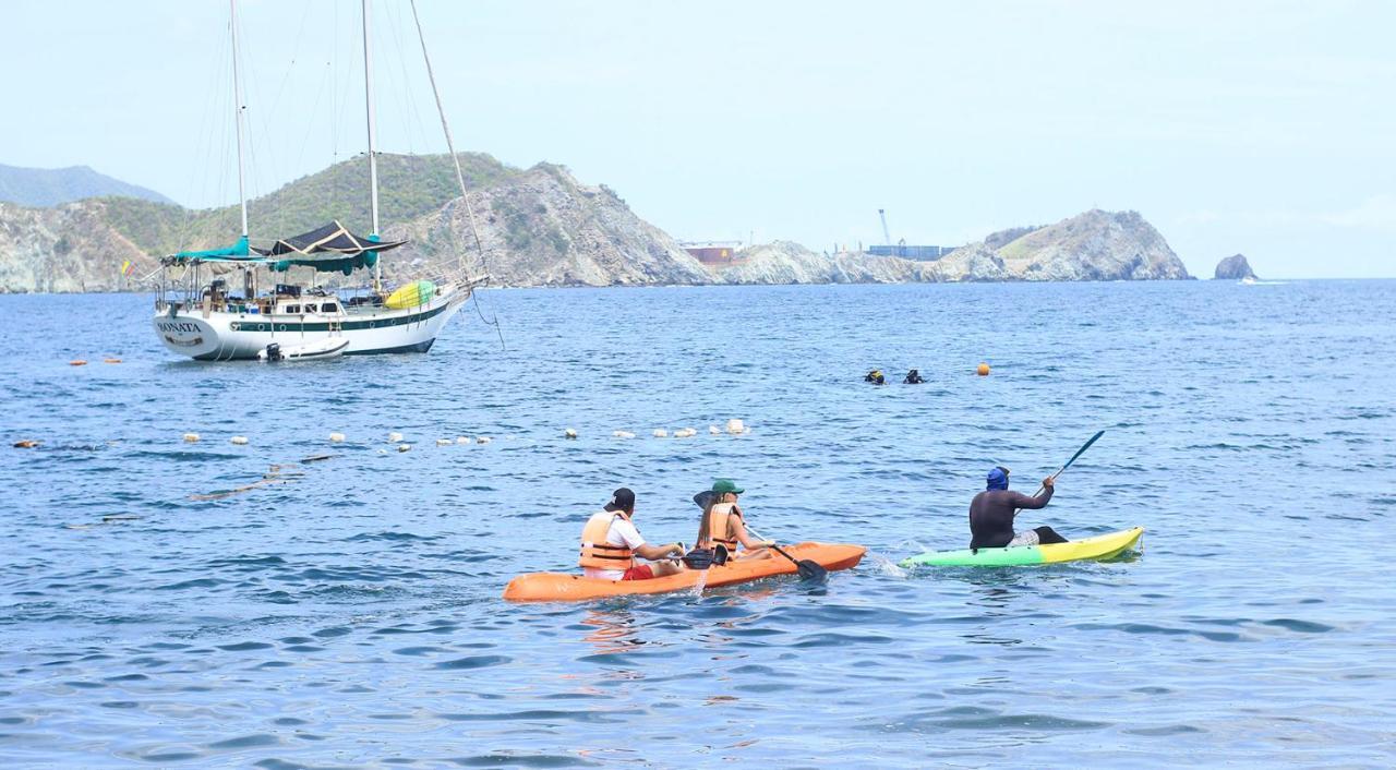 Tayrona Colors Hostel تاجانجا المظهر الخارجي الصورة